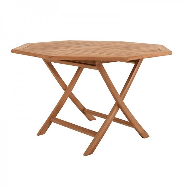 ΑΝΑΔΙΠΛΟΥΜΕΝΟ ΟΧΤΑΓΩΝΟ ΤΡΑΠΕΖΙ ΚΗΠΟΥ Fylliana Bali ΜΑΣΙΦ ΞΥΛΟ ΤΕΑΚ ΦΥΣΙΚΟ ΧΡΩΜΑ 120x75εκ