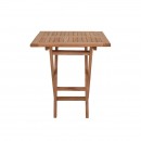 ΤΕΤΡΑΓΩΝΟ ΤΡΑΠΕΖΙ ΚΗΠΟΥ Fylliana Winston ΜΑΣΙΦ ΞΥΛΟ ΤΕΑΚ ΦΥΣΙΚΟ ΧΡΩΜΑ 70x70x75εκ