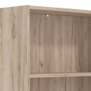 ΒΙΒΛΙΟΘΗΚΗ TOMAR 3 GREY OAK 70x24,5x107,5εκ