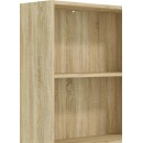 ΒΙΒΛΙΟΘΗΚΗ TOMAR 3 SONOMA 70x24,5x107,5εκ