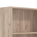 ΒΙΒΛΙΟΘΗΚΗ TOMAR 4 GREY OAK 70x24,5x142εκ