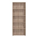 ΒΙΒΛΙΟΘΗΚΗ TOMAR 5 GREY OAK 70x24,5x176,5εκ