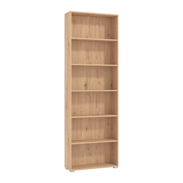 ΒΙΒΛΙΟΘΗΚΗ TOMAR 6 ARTISAN OAK 70x24,5x211,5εκ
