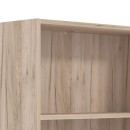 ΒΙΒΛΙΟΘΗΚΗ TOMAR 6 GREY OAK 70x24,5x211,5εκ
