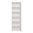 ΒΙΒΛΙΟΘΗΚΗ TOMAR 6 ΛΕΥΚΟ 70x24,5x211,5εκ