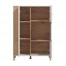 ΒΙΤΡΙΝΑ BELFORT 2K VS1 CASHMERE-ARTISAN OAK 85x40x122εκ o.r.s