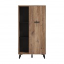 ΒΙΤΡΙΝΑ CORVIA POP FLAGSTAF-CARBON 68x33x130εκ