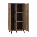 ΒΙΤΡΙΝΑ CORVIA POP FLAGSTAF-CARBON 68x33x130εκ