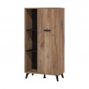 ΒΙΤΡΙΝΑ CORVIA POP FLAGSTAF-CARBON 68x33x130εκ