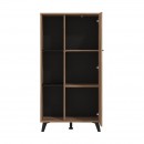 ΒΙΤΡΙΝΑ CORVIA POP FLAGSTAF-CARBON 68x33x130εκ