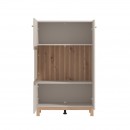 ΒΙΤΡΙΝΑ ESSEX 2K VS1 127 CASHMERE/ARTISAN OAK 77x35x128εκ