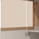 ΒΙΤΡΙΝΑ ESSEX 2K VS1 127 CASHMERE/ARTISAN OAK 77x35x128εκ