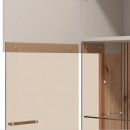 ΒΙΤΡΙΝΑ ESSEX 2K VS2 147 CASHMERE/ARTISAN OAK 90x35x147εκ