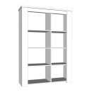ΒΙΤΡΙΝΑ Kent POP Ν GREY OAK-WHITE OAK 99x36x146εκ knt