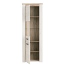 ΒΙΤΡΙΝΑ Kent VS GREY OAK-WHITE OAK 68x36x195εκ knt