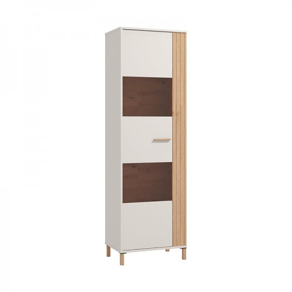ΒΙΤΡΙΝΑ ΜΟΝΟΦΥΛΛΗ BELFORT 1K VS1 CASHMERE-ARTISAN OAK 60x40x193εκ o.r.s