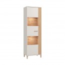 ΒΙΤΡΙΝΑ ΜΟΝΟΦΥΛΛΗ BELFORT 1K VS1 CASHMERE-ARTISAN OAK 60x40x193εκ o.r.s