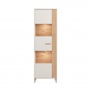 ΒΙΤΡΙΝΑ ΜΟΝΟΦΥΛΛΗ BELFORT 1K VS1 CASHMERE-ARTISAN OAK 60x40x193εκ o.r.s