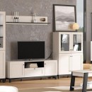 ΒΙΤΡΙΝΑ SAVOIA 2K VS2 CASHMERE-CASHMERE FOIL 90x35x140εκ d.f.l