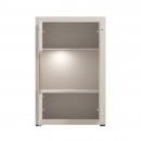 ΒΙΤΡΙΝΑ WARWICK 2K VS1 130 CASHMERE/CASHMERE MATT FOIL 84x35x130εκ