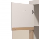 ΒΙΤΡΙΝΑ WARWICK 2K VS1 130 CASHMERE/CASHMERE MATT FOIL 84x35x130εκ