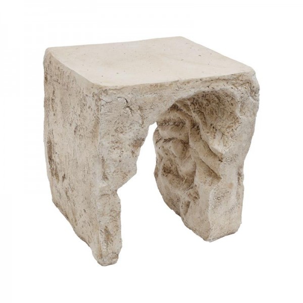 ΒΟΗΘΗΤΙΚΟ ΤΡΑΠΕΖΙ Fylliana FL71229 ΑΠΟ ΜΑΓΝΗΣΙΟ ΑΝΟΙΧΤΟ ΜΠΕΖ ΧΡΩΜΑ 43x43x46εκ