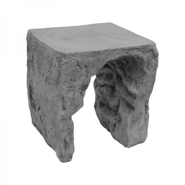 ΒΟΗΘΗΤΙΚΟ ΤΡΑΠΕΖΙ Fylliana FL71229 ΑΠΟ ΜΑΓΝΗΣΙΟ ΓΚΡΙ ΧΡΩΜΑ 43x43x46εκ