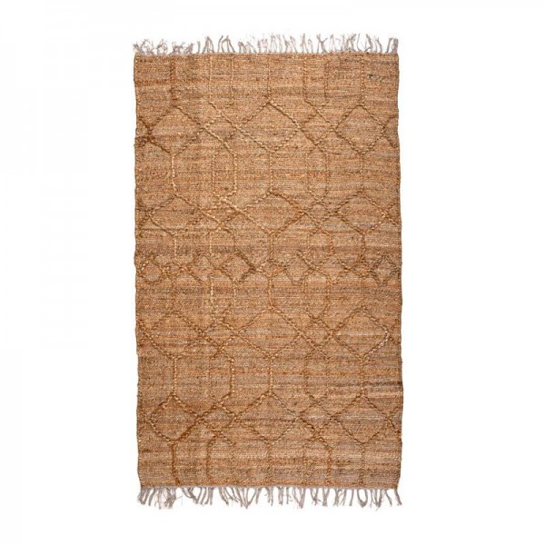 ΧΑΛΙ Fylliana Applique ΜΠΕΖ ΧΡΩΜΑ 140x200εκ