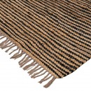 ΧΑΛΙ Fylliana Jute ΜΑΥΡΟ-ΚΑΦΕ ΧΡΩΜΑ 160x230εκ