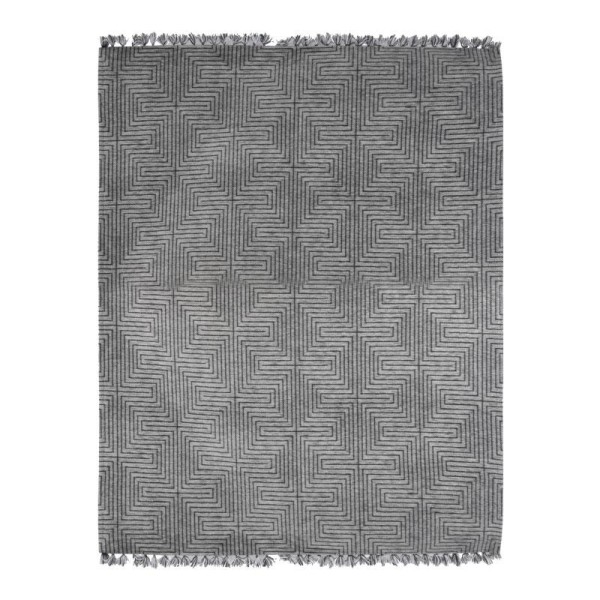 ΧΑΛΙ Fylliana Smother ΓΚΡΙ ΧΡΩΜΑ 160x230εκ sls