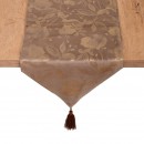 ΔΙΑΚΟΣΜΗΤΙΚΗ ΤΡΑΒΕΡΣΑ Fylliana ΑΝΟΙΧΤΟ ΚΑΦΕ ΧΡΩΜΑ 150x32εκ