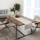 ΔΙΑΚΟΣΜΗΤΙΚΗ ΤΡΑΒΕΡΣΑ Fylliana FL822 ΜΠΕΖ ΧΡΩΜΑ 40x150εκ