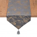 ΔΙΑΚΟΣΜΗΤΙΚΗ ΤΡΑΒΕΡΣΑ Fylliana ΓΚΡΙ-ΧΡΥΣΟ ΧΡΩΜΑ 150x32εκ