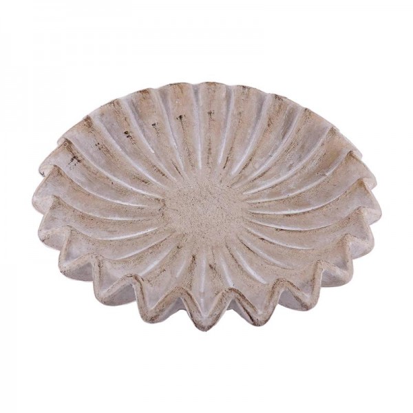 ΔΙΑΚΟΣΜΗΤΙΚΗ ΤΣΙΜΕΝΤΕΝΙΑ ΠΙΑΤΕΛΑ Fylliana FL15736 ΜΠΕΖ-ΓΚΡΙ ΜΕ TAUPE ΛΕΠΤΟΜΕΡΕΙΕΣ ΧΡΩΜΑ 32x7εκ