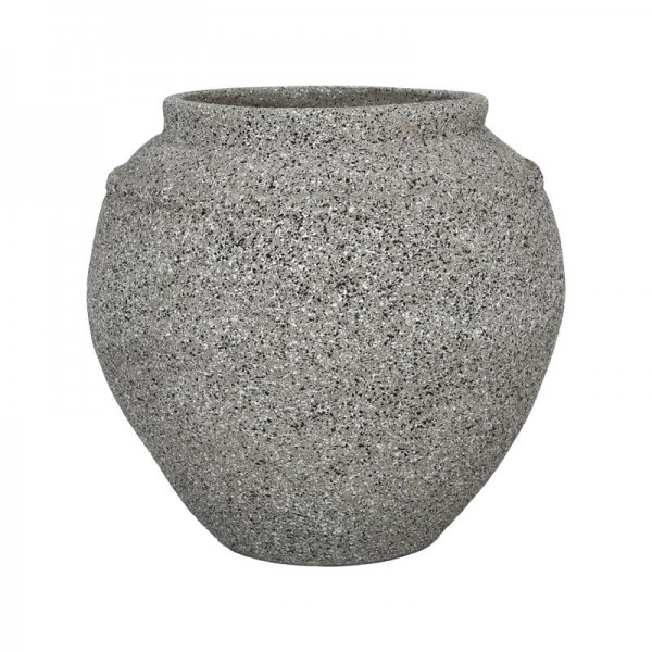 ΔΙΑΚΟΣΜΗΤΙΚΟ ΒΑΖΟ ΔΑΠΕΔΟΥ Fylliana FL001 ΓΚΡΙ ΧΡΩΜΑ 56x53εκ