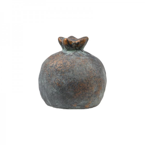 ΔΙΑΚΟΣΜΗΤΙΚΟ ΡΟΔΙ ΤΣΙΜΕΝΤΕΝΙΟ Fylliana FL9204 ΑΝΘΡΑΚΙ-ΠΡΑΣΙΝΟ ΜΕ ΜΠΡΟΝΖΕ ΛΕΠΤΟΜΕΡΕΙΕΣ ΧΡΩΜΑ 10x10εκ