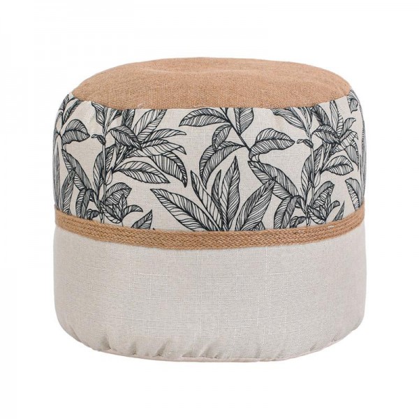 ΔΙΑΚΟΣΜΗΤΙΚΟ ΣΚΑΜΠΟ Fylliana Opulent ΜΠΕΖ-ΜΑΥΡΟ ΧΡΩΜΑ 35x30εκ