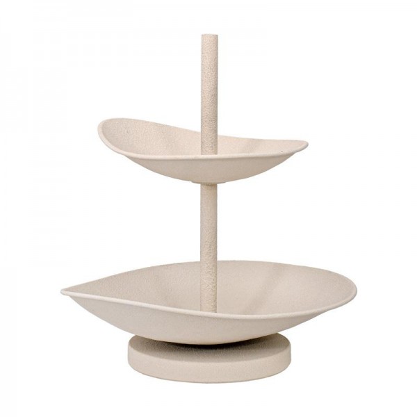 ΔΙΟΡΟΦΟΣ ΜΕΤΑΛΛΙΚΟΣ ΔΙΣΚΟΣ Fylliana FL620034 ΚΡΕΜ ΧΡΩΜΑ 32x28x33εκ