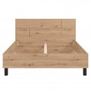 ΔΙΠΛΟ ΚΡΕΒΑΤΙ ALERIA 160 ARTISAN OAK ΧΡΩΜΑ 173x211x102εκ