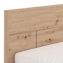 ΔΙΠΛΟ ΚΡΕΒΑΤΙ ALERIA 160 ARTISAN OAK ΧΡΩΜΑ 173x211x102εκ
