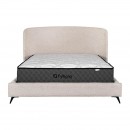 ΔΙΠΛΟ ΚΡΕΒΑΤΙ Fylliana Bavaria ΜΠΕΖ ΧΡΩΜΑ 203x215x126εκ (160x200)