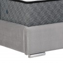 ΔΙΠΛΟ ΚΡΕΒΑΤΙ Fylliana Horizon ΓΚΡΙ ΧΡΩΜΑ 175x214x115εκ (160x200)