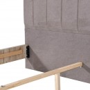 ΔΙΠΛΟ ΚΡΕΒΑΤΙ Fylliana Oslo ΜΠΕΖ ΧΡΩΜΑ 173x214x118εκ (160x200)