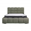 ΔΙΠΛΟ ΚΡΕΒΑΤΙ Fylliana Velora ΛΑΔΙ ΧΡΩΜΑ 185x223x125εκ (160x200)