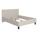 ΔΙΠΛΟ ΚΡΕΒΑΤΙ SALONA 160 CASHMERE ΧΡΩΜΑ 173x211x102εκ
