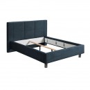 ΔΙΠΛΟ ΚΡΕΒΑΤΙ UNO CUBE NAVY BLUE ΧΡΩΜΑ 194x217x115εκ