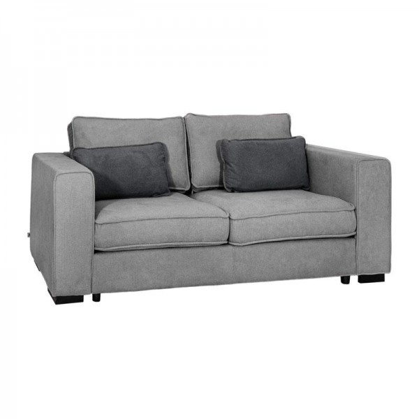 ΔΙΘΕΣΙΟΣ ΚΑΝΑΠΕΣ Huelva ΓΚΡΙ ΥΦΑΣΜΑ 181x93x86εκ