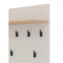 ΕΠΙΠΛΟ ΧΩΛ BELFORT CIV CASHMERE-ARTISAN OAK 66x20x83εκ