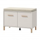ΕΠΙΠΛΟ ΧΩΛ BELFORT KOM CASHMERE ΜΕ ΜΠΕΖ ΜΑΞΙΛΑΡΙ 80x40x57εκ