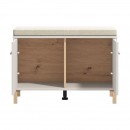 ΕΠΙΠΛΟ ΧΩΛ BELFORT KOM CASHMERE ΜΕ ΜΠΕΖ ΜΑΞΙΛΑΡΙ 80x40x57εκ